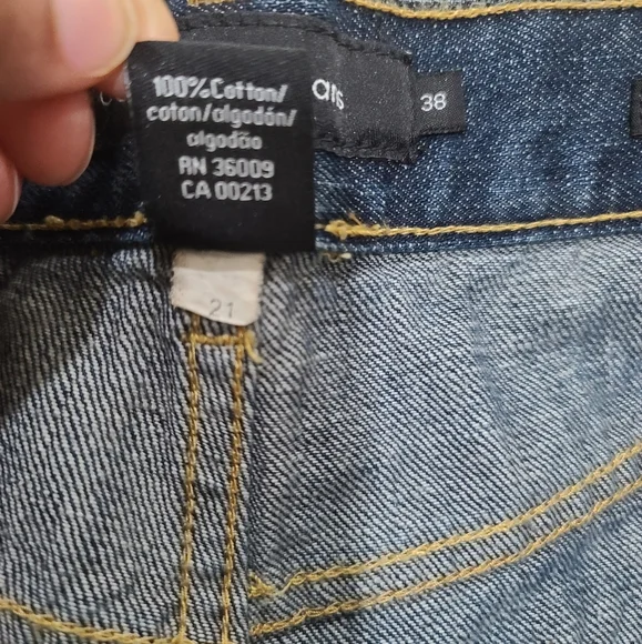 Calvin Klein Blue Men's Jeans, Size 38W - Picture 11 of 16